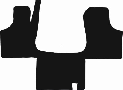 Renault Trafic 1995 - 2000 Rear Van Mat